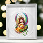 Cute Christmas Angel 025 - Acrylic Ornament