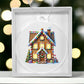 Christmas Gingerbread House 021 - Acrylic Ornament
