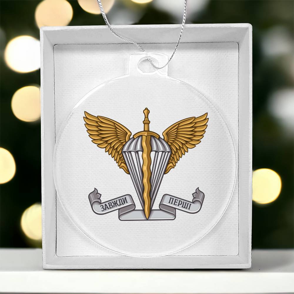 Ukrainian Air Assault Forces - Acrylic Ornament
