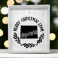Merry Christmas From Wyoming - Acrylic Ornament