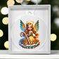 Cute Christmas Angel 015 - Acrylic Ornament