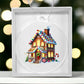 Christmas Gingerbread House 023 - Acrylic Ornament