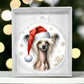 Christmas Dog - Chinese Crested - Acrylic Ornament