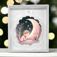 Sweet Dreams Baby Girl (Watercolor) 08 - Acrylic Ornament