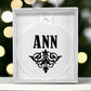 Ann v01 - Acrylic Ornament