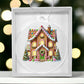 Christmas Gingerbread House 007 - Acrylic Ornament