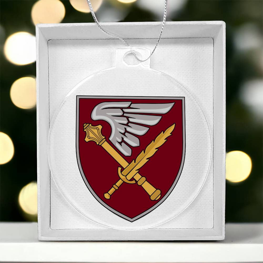 7th Air Assault Corps (Ukraine) - Acrylic Ornament