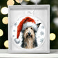 Christmas Dog - Scottish Deerhound - Acrylic Ornament