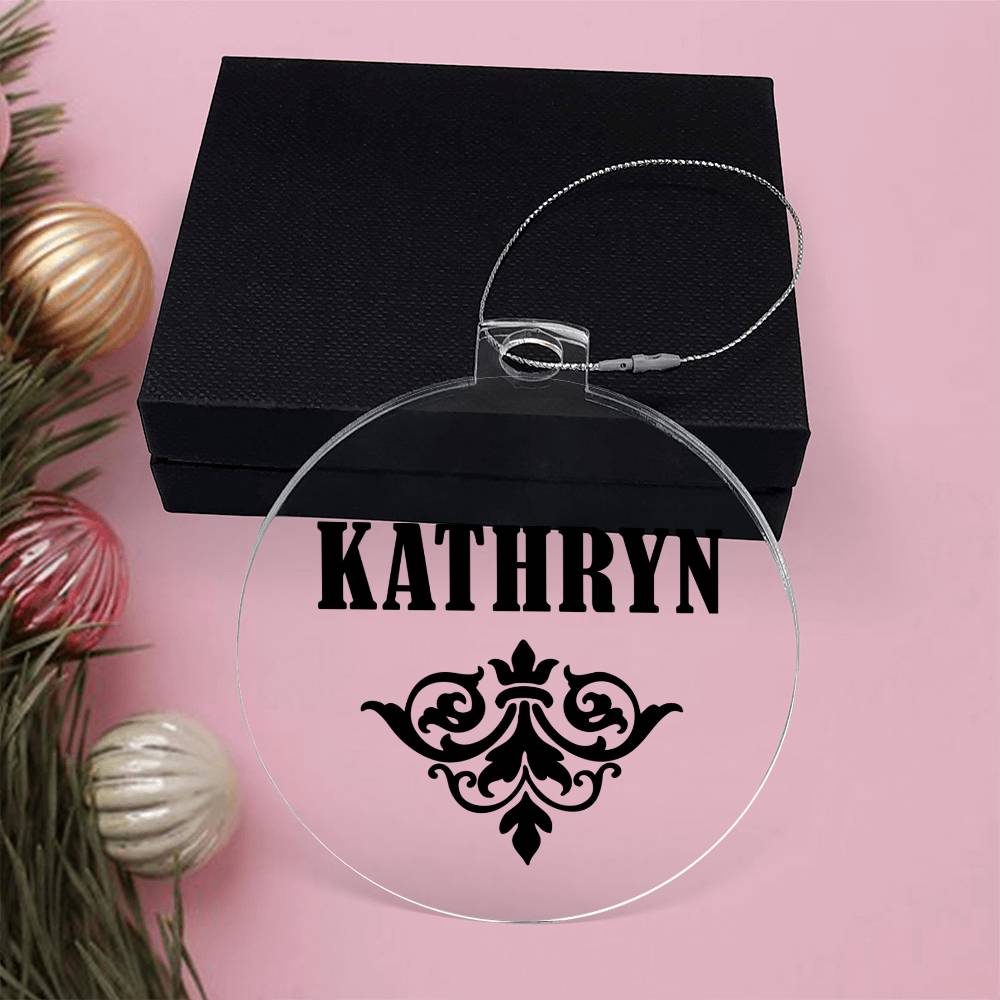 Kathryn v01 - Acrylic Ornament