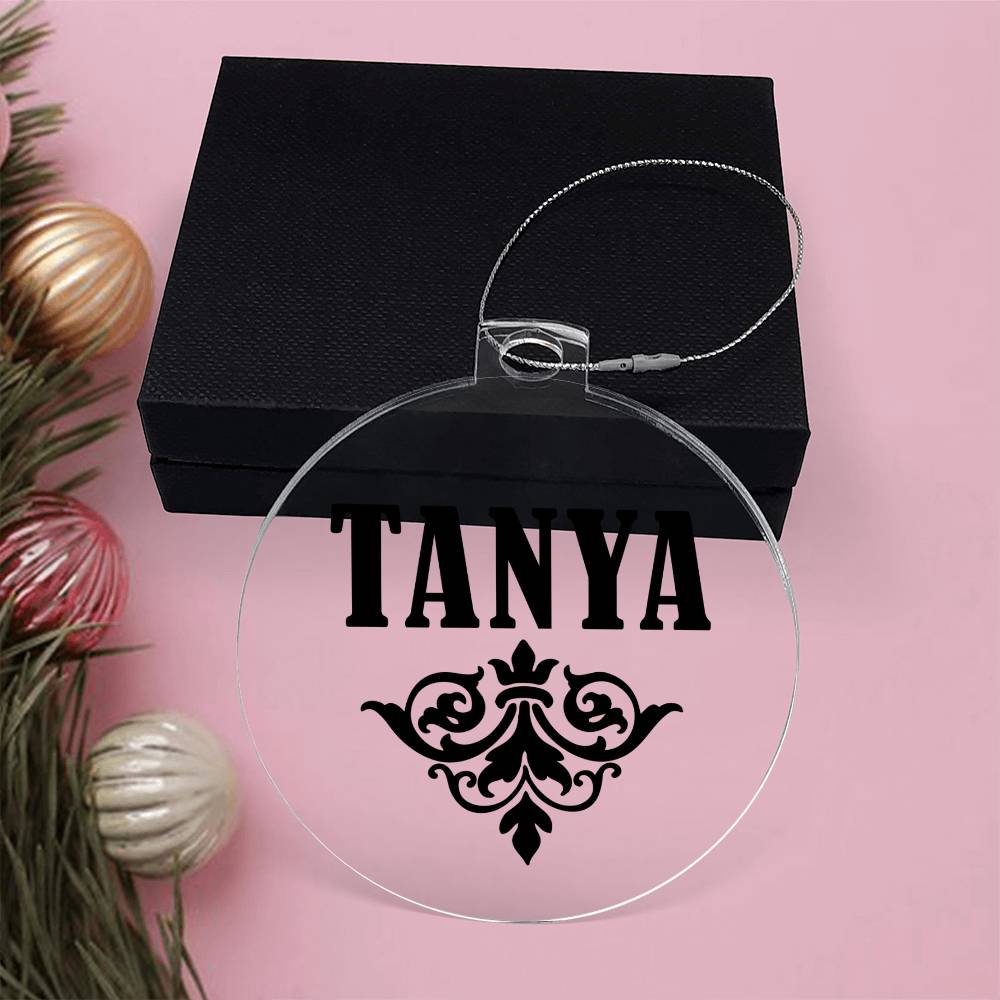 Tanya v01 - Acrylic Ornament