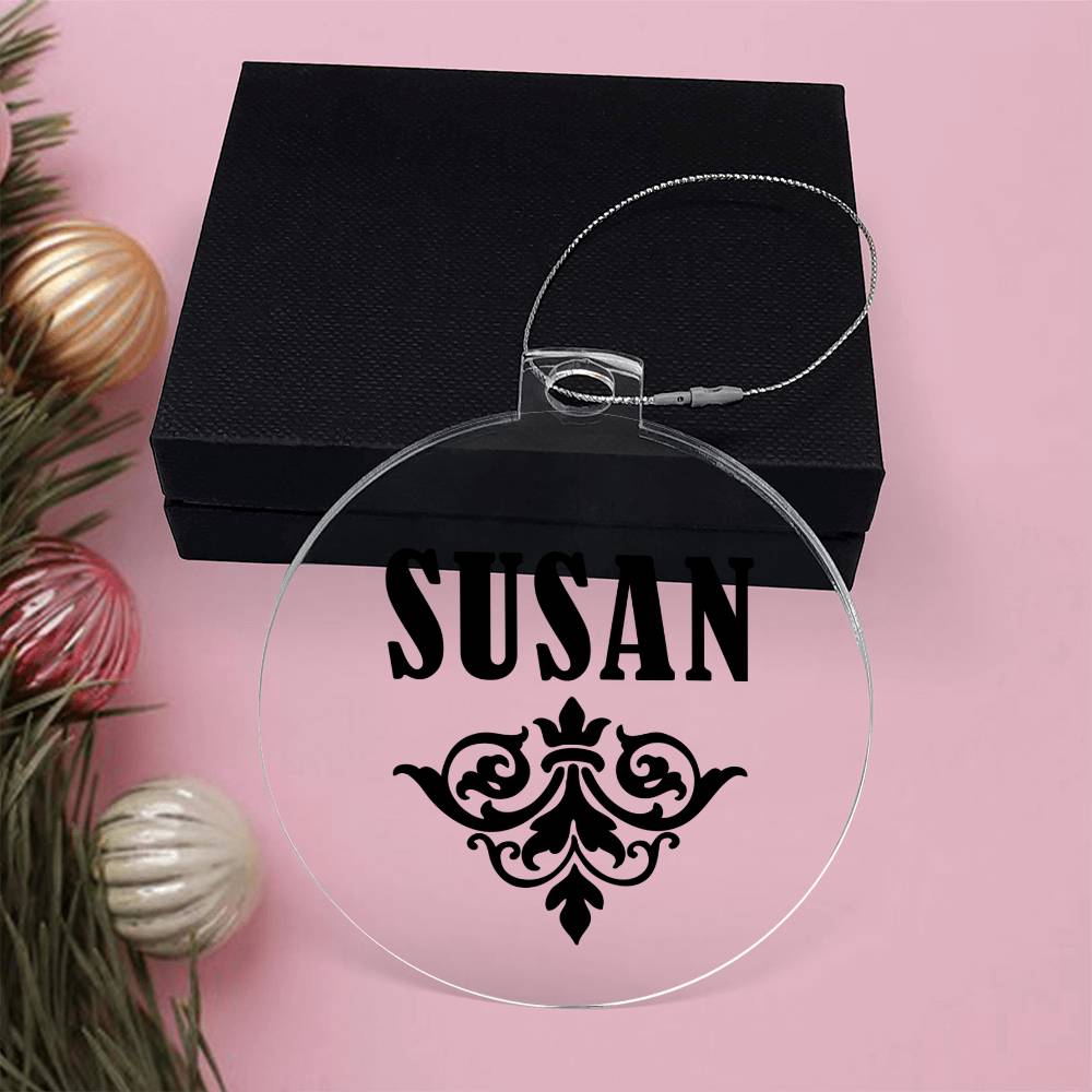 Susan v01 - Acrylic Ornament