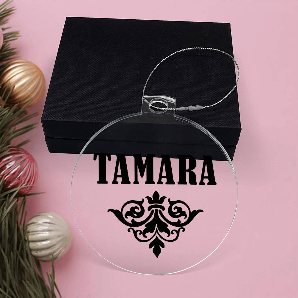 Tamara v01 - Acrylic Ornament