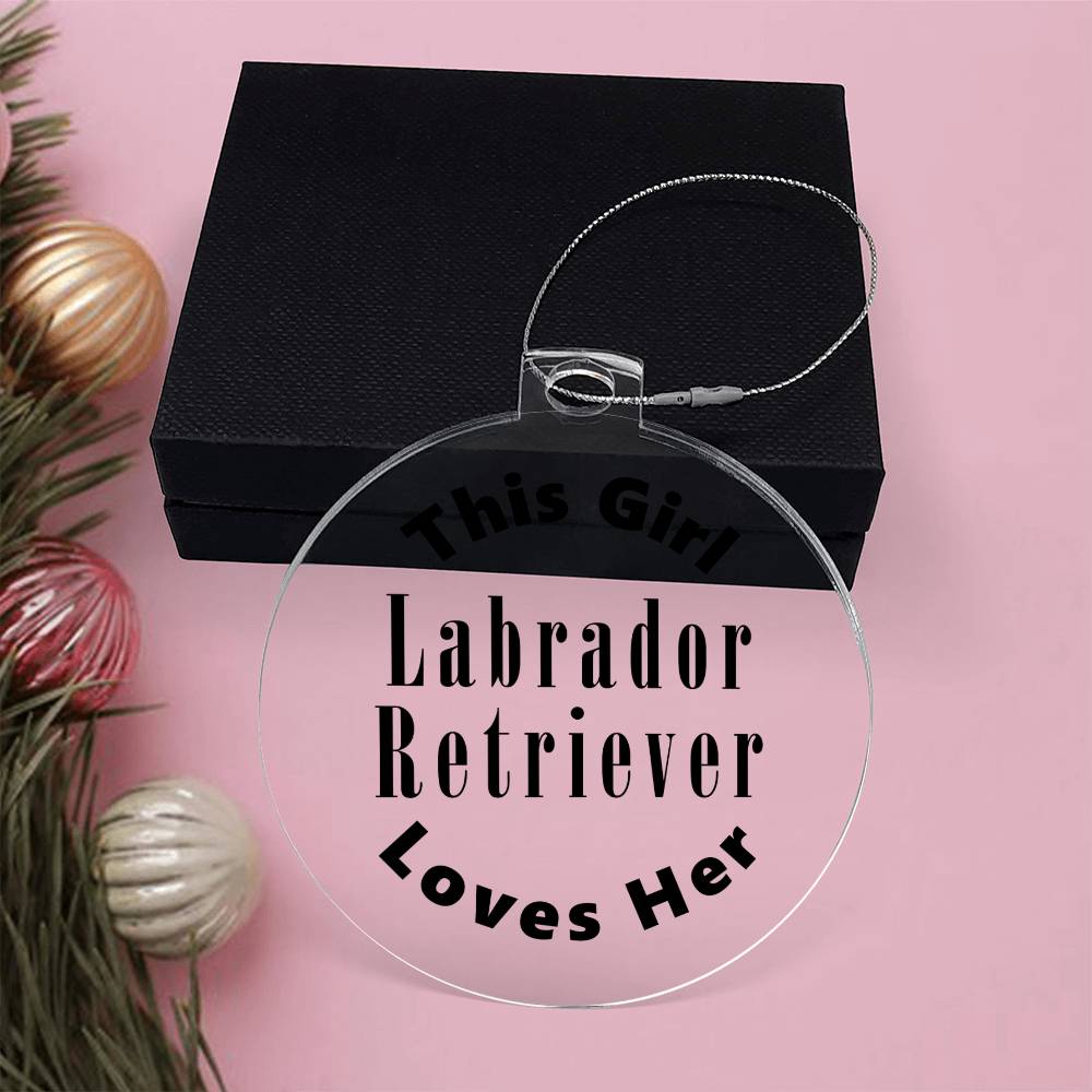 Labrador Retriever - Acrylic Ornament