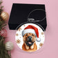 Christmas Dog - Shar-Pei - Acrylic Ornament