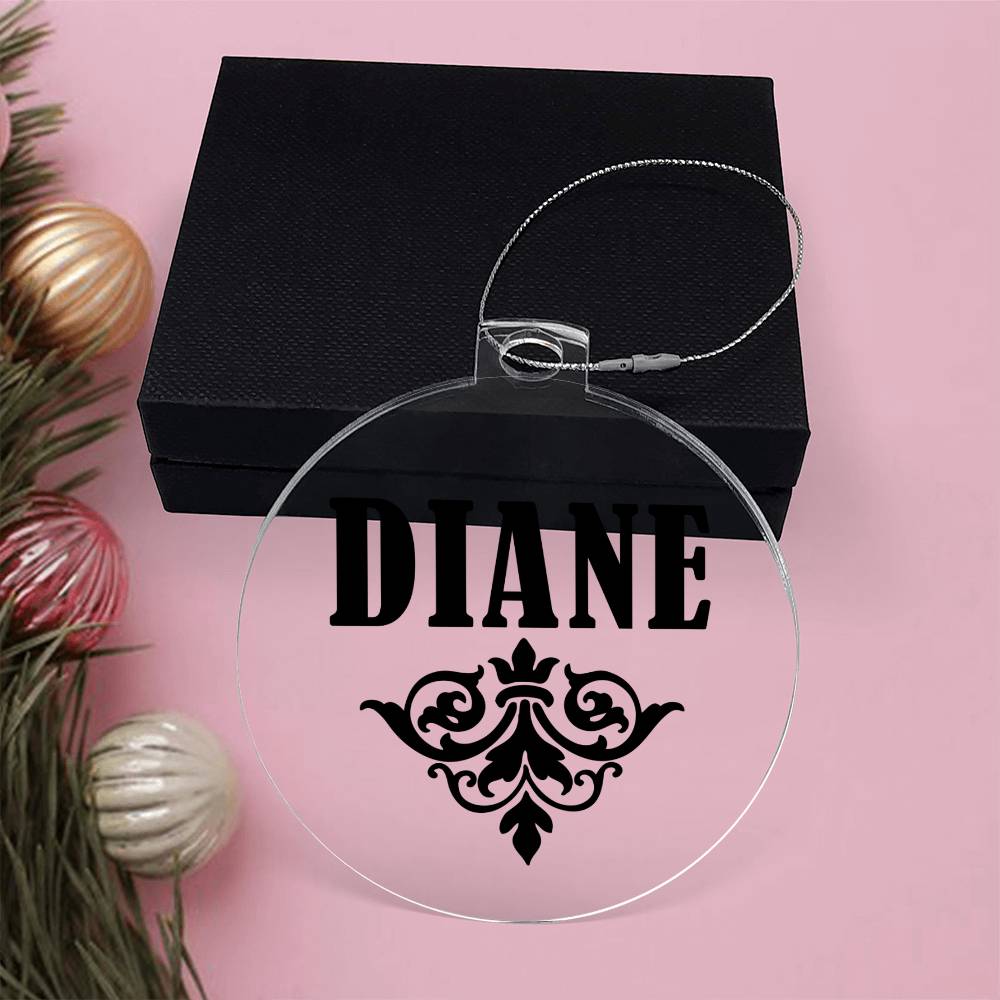 Diane v01 - Acrylic Ornament