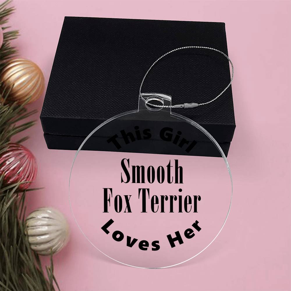Smooth Fox Terrier - Acrylic Ornament