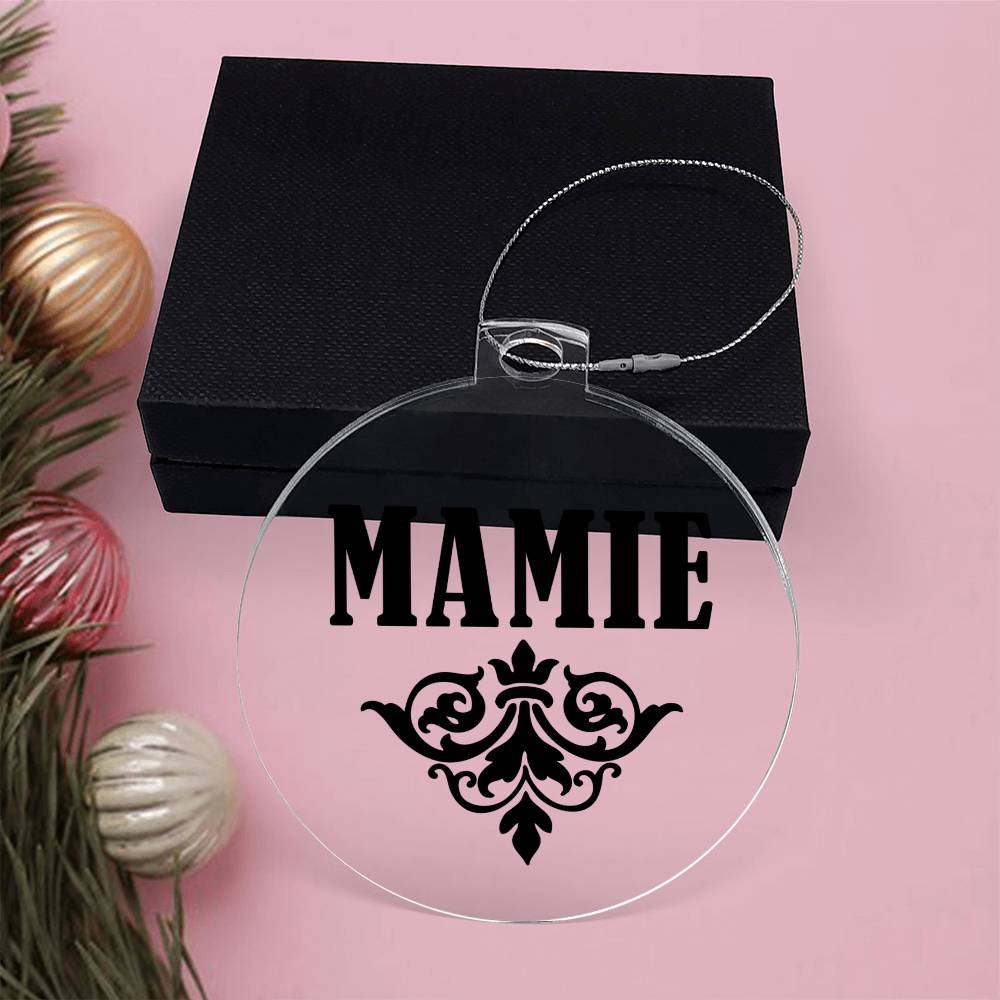 Mamie v01 - Acrylic Ornament