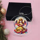 Cute Christmas Angel 018 - Acrylic Ornament