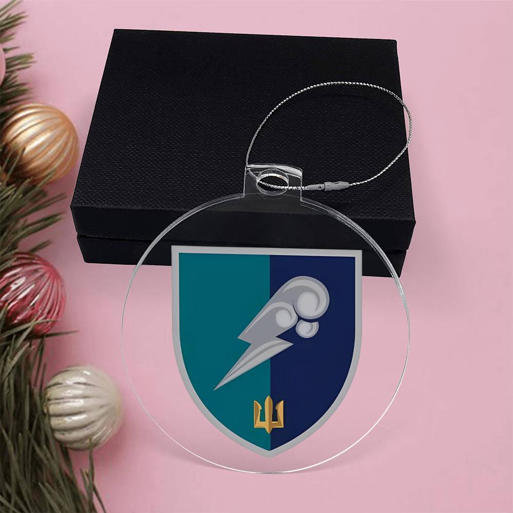 7th Anti-Aircraft Division (Ukraine) - Acrylic Ornament