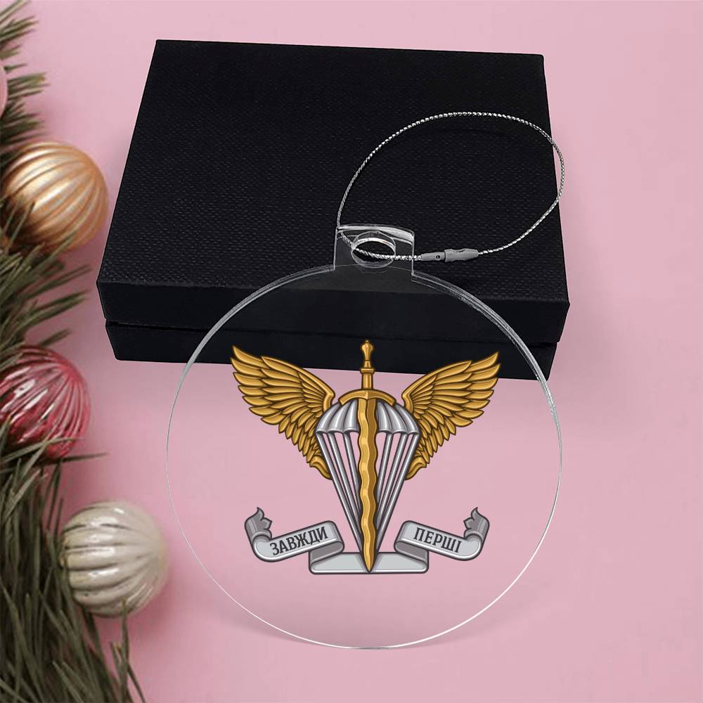 Ukrainian Air Assault Forces - Acrylic Ornament