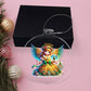 Cute Christmas Angel 011 - Acrylic Ornament