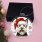 Christmas Dog - Scottish Terrier - Acrylic Ornament