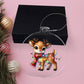 Cute Christmas Reindeer 019 - Acrylic Ornament