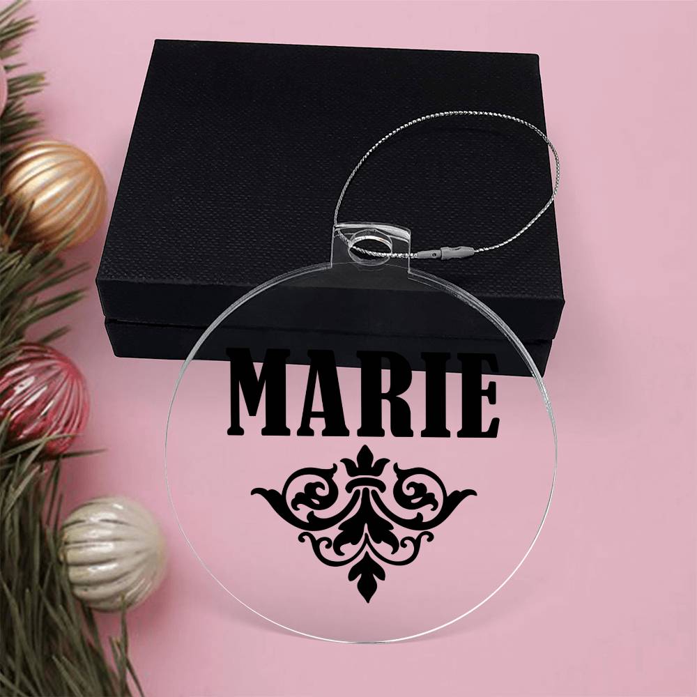 Marie v01 - Acrylic Ornament