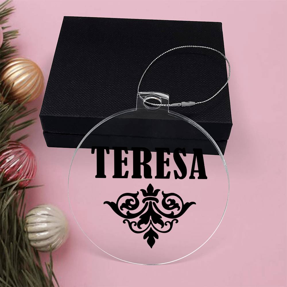 Teresa v01 - Acrylic Ornament