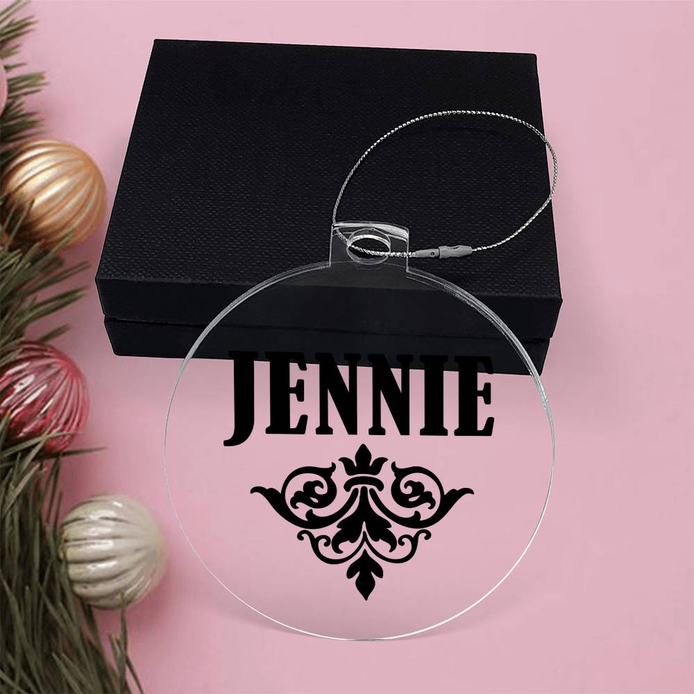 Jennie v01 - Acrylic Ornament