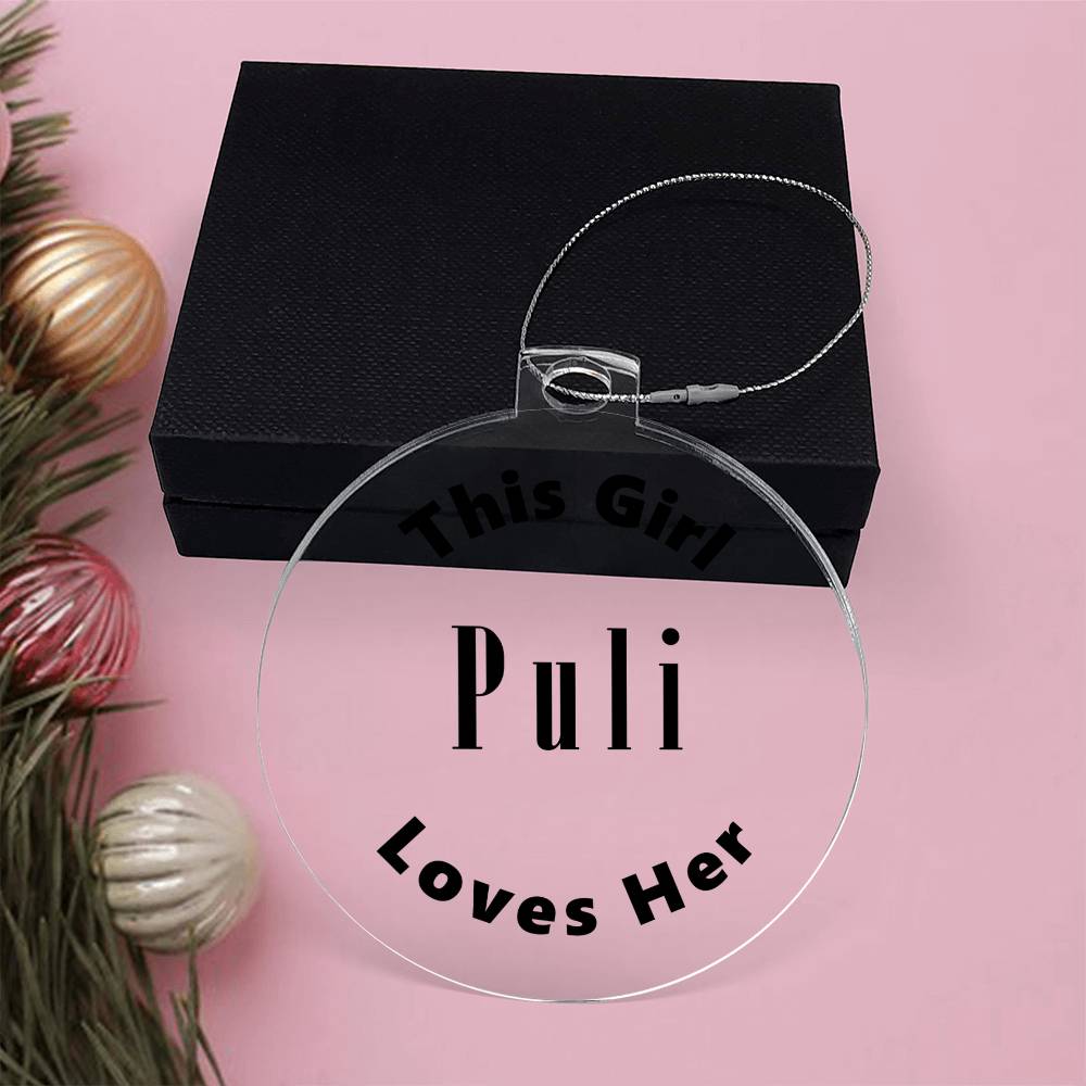 Puli - Acrylic Ornament
