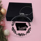 Merry Christmas From Iowa - Acrylic Ornament
