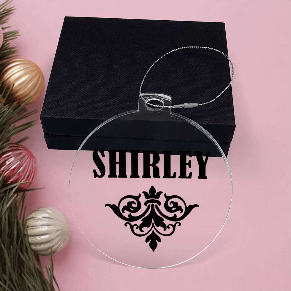 Shirley v01 - Acrylic Ornament