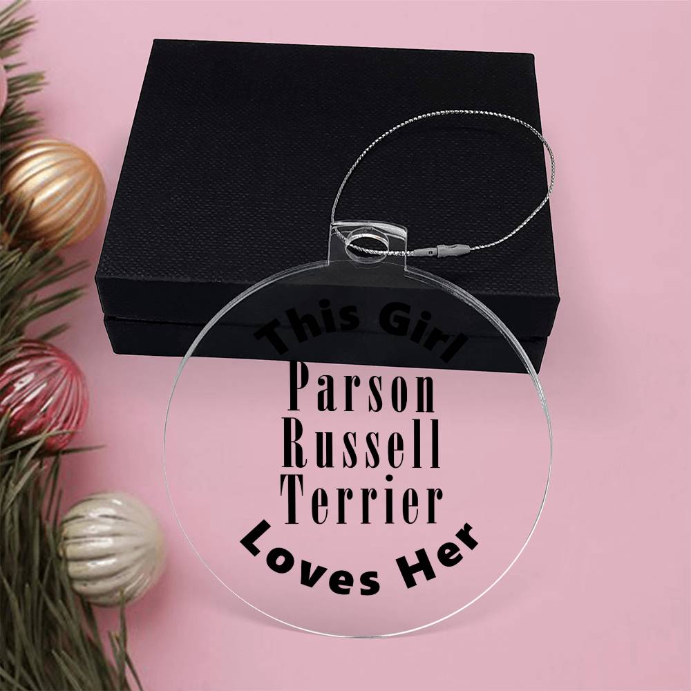 Parson Russell Terrier - Acrylic Ornament