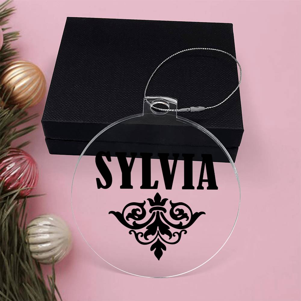 Sylvia v01 - Acrylic Ornament