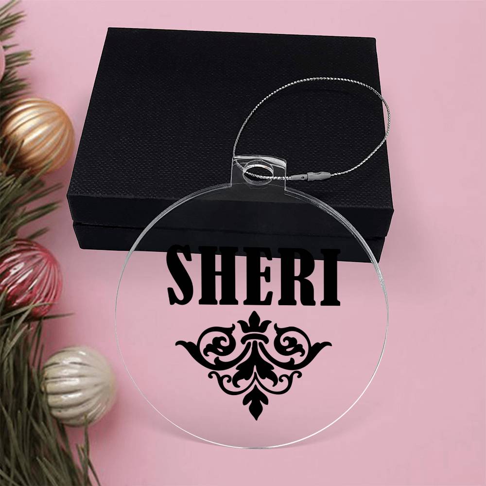 Sheri v01 - Acrylic Ornament