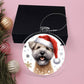Christmas Dog - Pumi - Acrylic Ornament