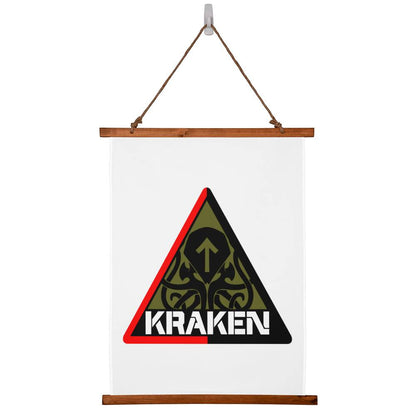 Special Purpose Unit Kraken (Ukraine) - 26" x 36" Wood Framed Wall Tapestry