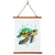 Cute Sea Turtle 005 - 26" x 36" Wood Framed Wall Tapestry