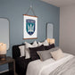 414th Unmanned Strike Aviation Brigade Birds of Madyar (Ukraine) - 26" x 36" Wood Framed Wall Tapestry