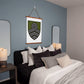 59th Assault Brigade (Ukraine) - 26" x 36" Wood Framed Wall Tapestry