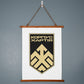 2nd National Guard Corps Khartia (Ukraine) - 26" x 36" Wood Framed Wall Tapestry