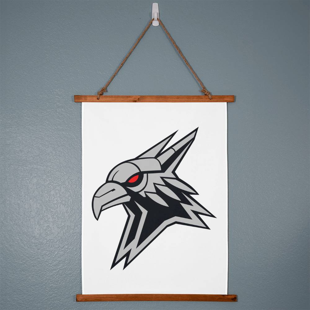 424th Unmanned Systems Battalion Svarog (Ukraine) - 26" x 36" Wood Framed Wall Tapestry