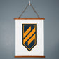3rd Assault Brigade (Ukraine) - 26" x 36" Wood Framed Wall Tapestry