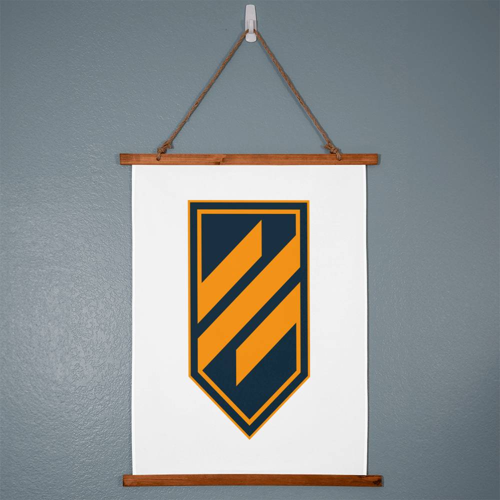 3rd Assault Brigade (Ukraine) - 26" x 36" Wood Framed Wall Tapestry