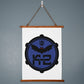 20th Unmanned Systems Brigade K-2 (Ukraine) - 26" x 36" Wood Framed Wall Tapestry