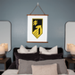 1st National Guard Corps Azov (Ukraine) - 26" x 36" Wood Framed Wall Tapestry