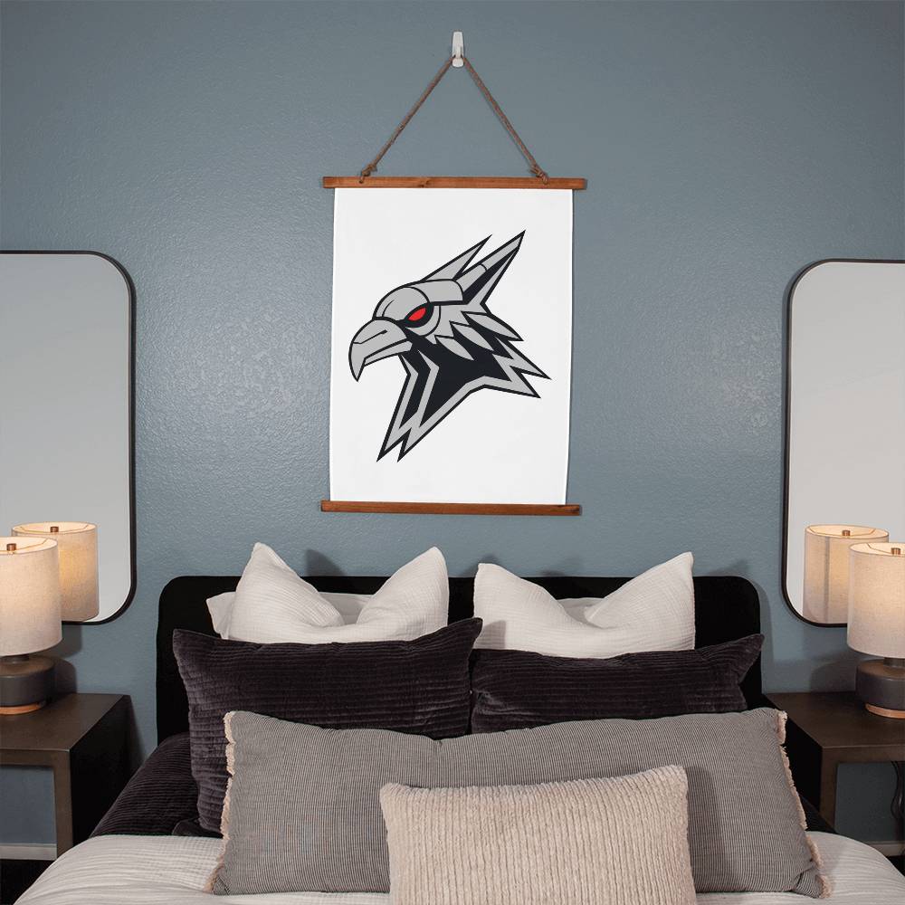424th Unmanned Systems Battalion Svarog (Ukraine) - 26" x 36" Wood Framed Wall Tapestry