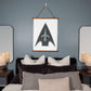 1st Unmanned Systems Center (Ukraine) - 26" x 36" Wood Framed Wall Tapestry