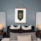 20th Operational Assignment Brigade Lyubart (Ukraine) - 26" x 36" Wood Framed Wall Tapestry